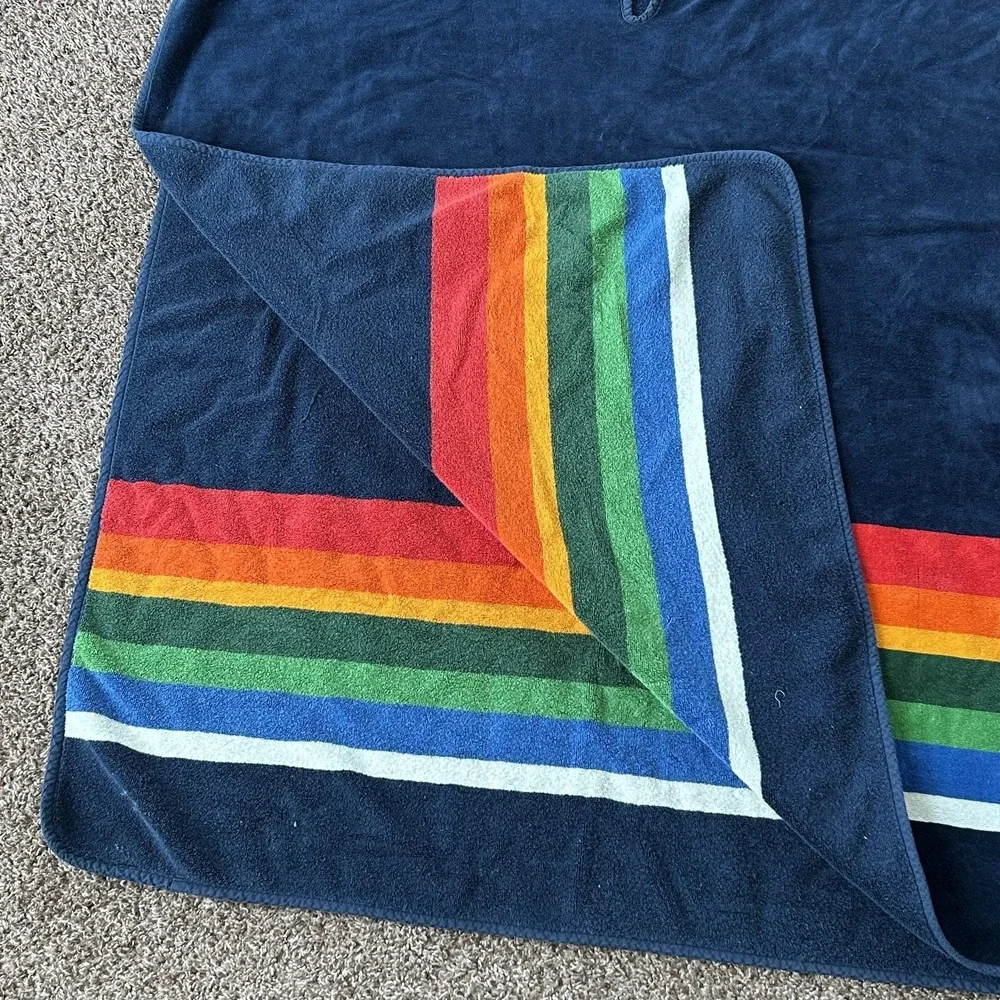 Poler Pendleton‎ Towel Poncho Crater Lake Hooded Surf Swim Beach Wearable
